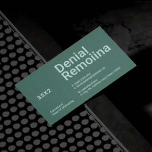 Black Card Print